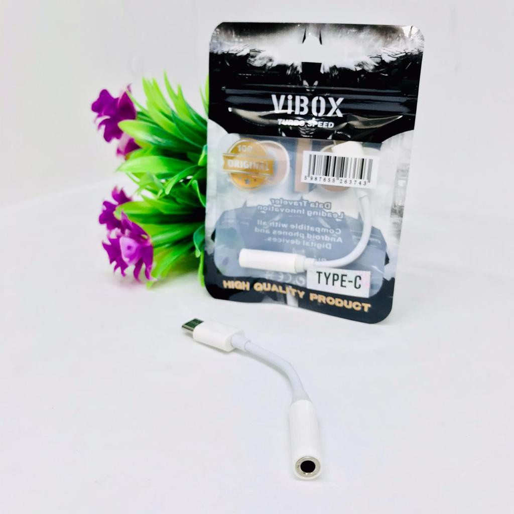 VIBOX USB Type-C 3.1 to 3.5mm Audio Jack Adapter Converter