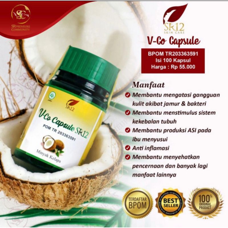 

COD VCO MINYAK KELAPA MURNI 60ML BPOM
