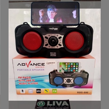 Speaker Bluetooth Portable Advance RBS 880