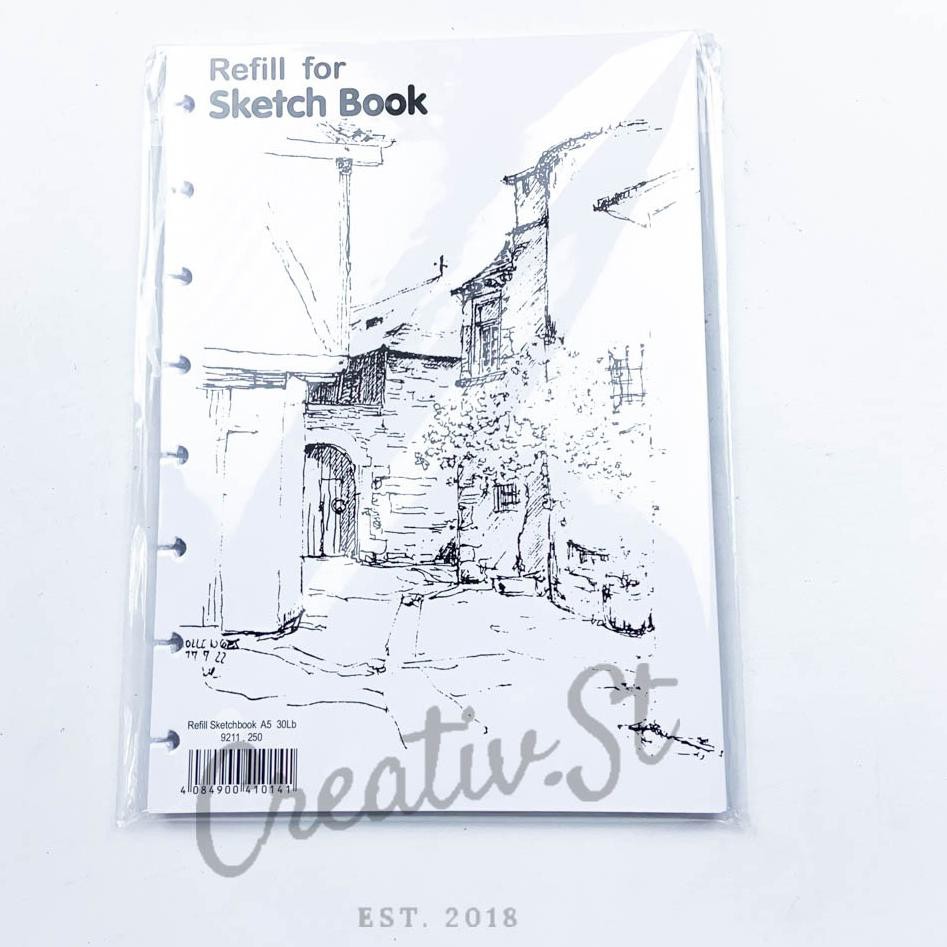 

Stock Banyak CFNZH Sketchbook Lyra A5 Refill Buku Gambar 63 Ready