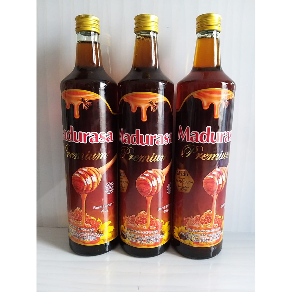 

MADU RASA PREMIUM 910gr PAKET 3 BOTOL LEBIH HEMAT