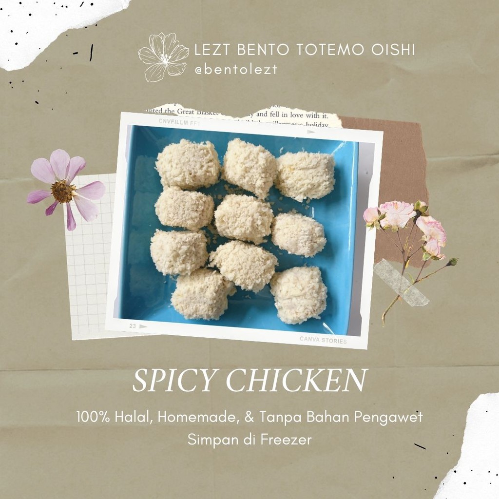 

Spicy Chicken Isi 10pcs