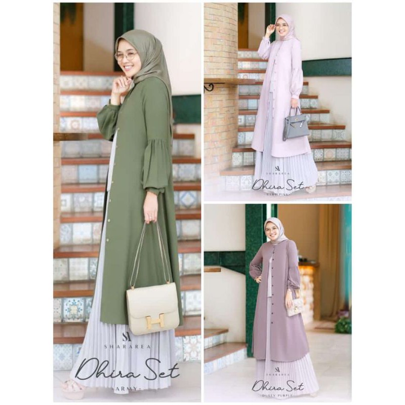 Dhira Set by shararea (Set Tunik+Rok)