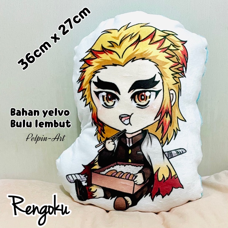 boneka bantal anime bantal tanjiro nezuko kimetsu no yaiba demon slayer plushie doll anime pillow