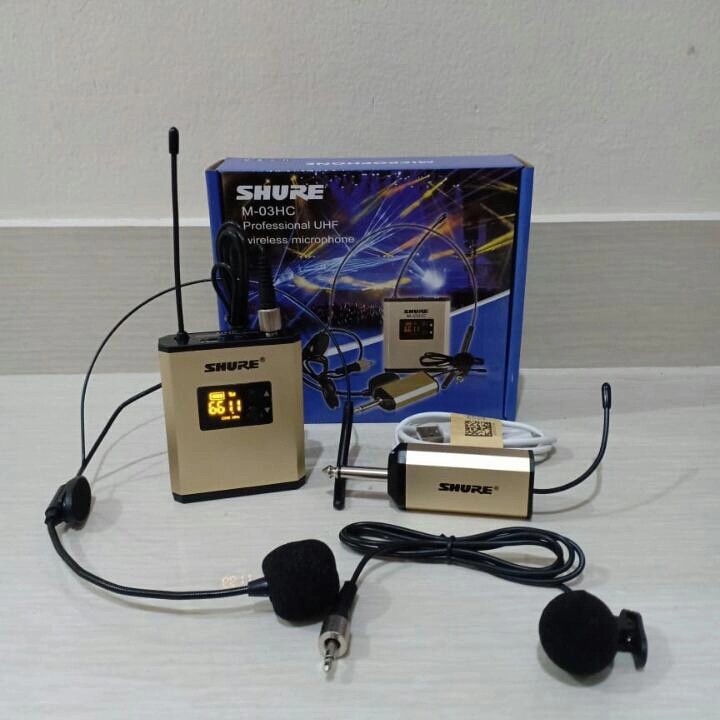 Mic wireless SHURE M03HC M03HC M03 HC CLIP ON HEADSET