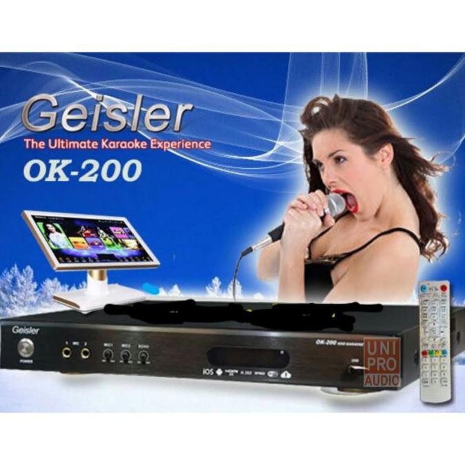 Dvd Player Karaoke Geisler Ok 200 Terlaris