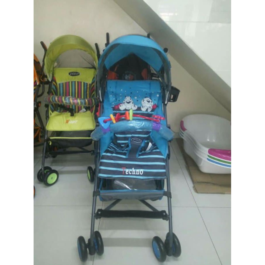 Termurah Terlaris Baby Stroller Pliko Techno New Untuk Bayi