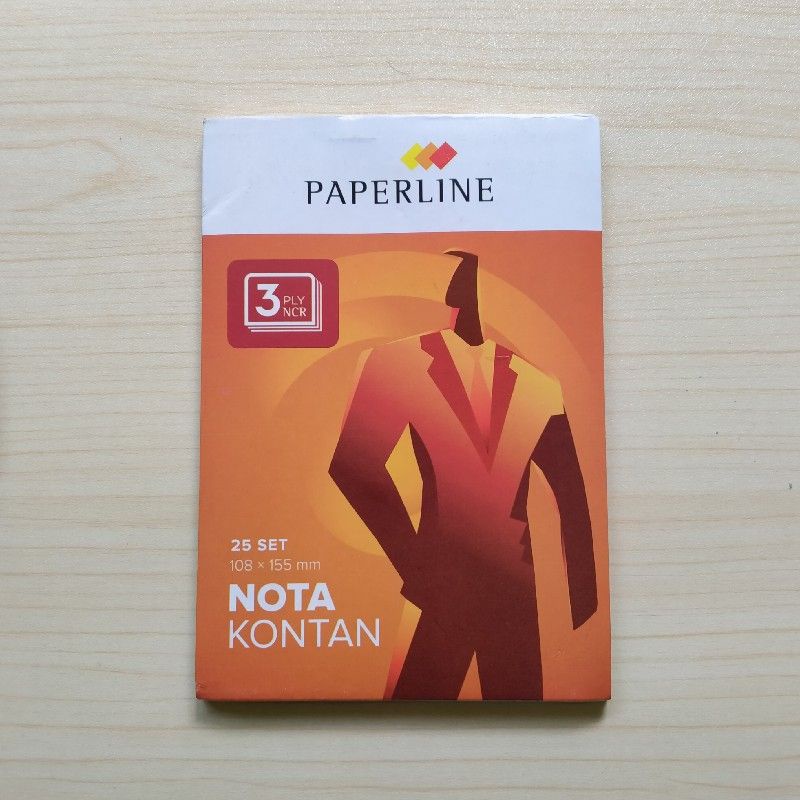 

Nota Kontan PAPERLINE 3 PLY NCR 25 set kecil 108 x 155 mm