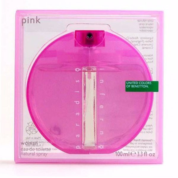 Promo      Benetton Paradiso Beneton Paradis Paradise Pink Women Woman Parfume Parfum Wanita 100ml