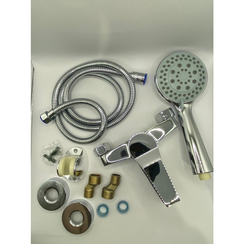Kran Panas Dingin Lengkap/Shower Mandi/Kran Bathub