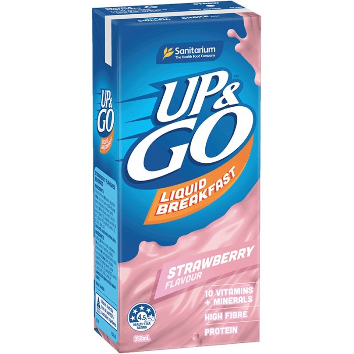 

Sanitarium Up & Go Strawberry 350Ml