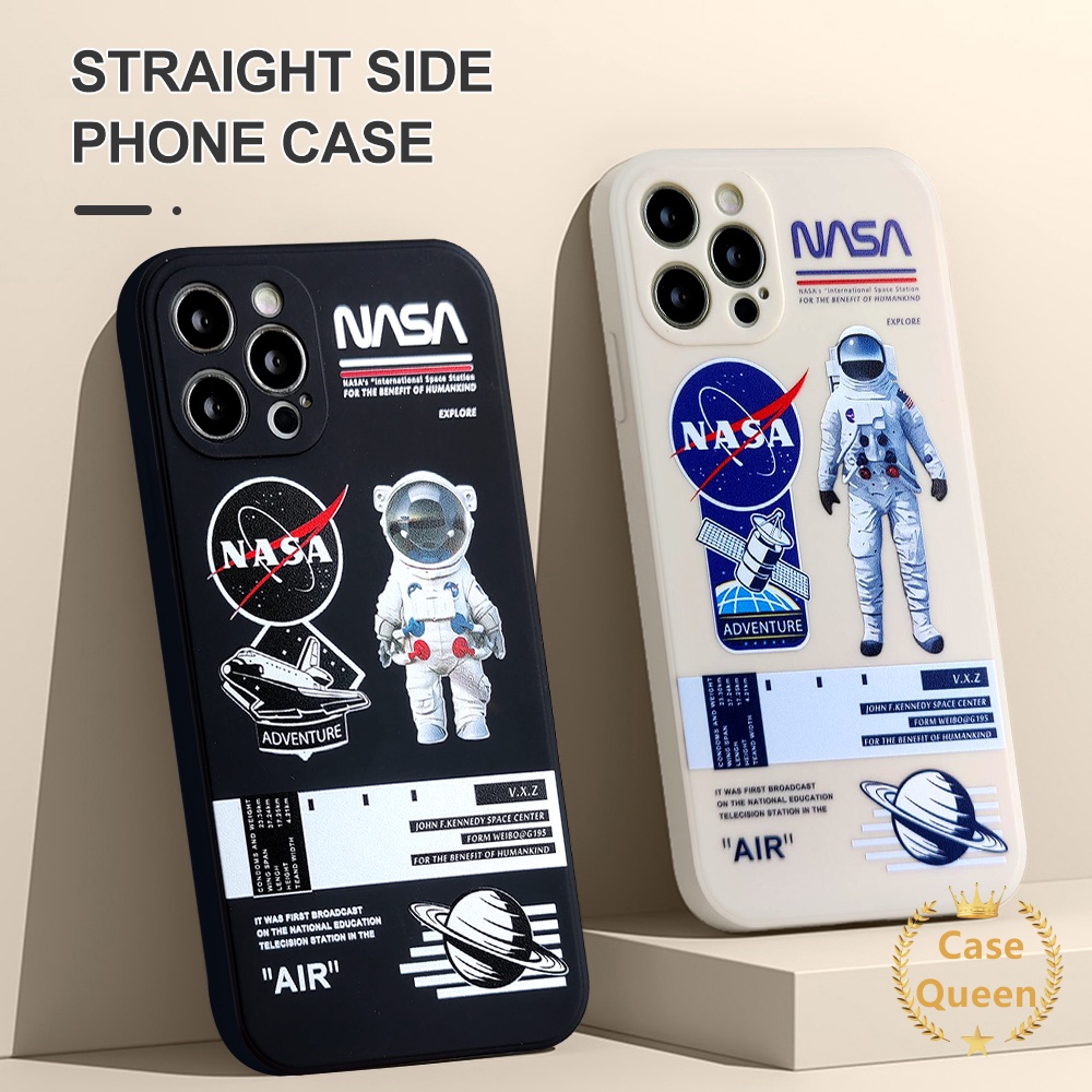 Soft Case TPU Motif NASA Astronot Nfc Untuk Xiaomi Redmi Note 9 10 8 10s 10pro Max Plus Redmi 9 10 9A 9T 9C Poco X3 Pro Poco M3