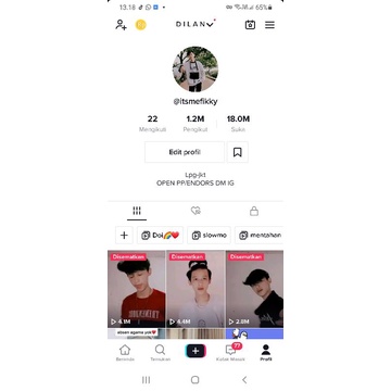 Akun Tiktok Follower Real Aktif Indonesia