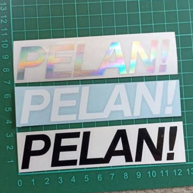 cutting sticker pelan!