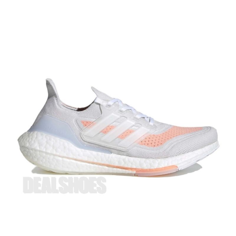 Adidas Ultra Boost 21 White Glow Pink 100% Authentic Kode Artikel FY0396