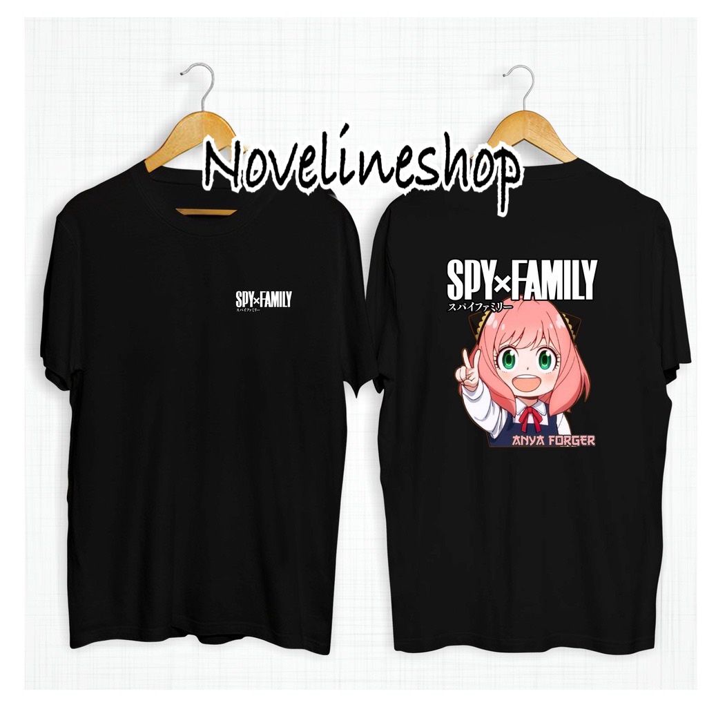 [COD] Kaos ANime ANYA FORGER SPY X FAMILI bd / T-Shirt pria / Kaos Oversize / Baju Distro Pria Wanit