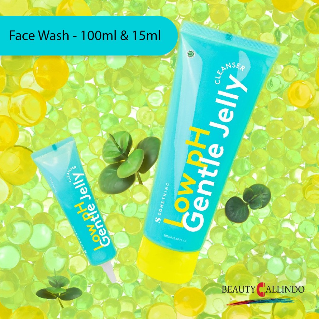 Somethinc Low pH Gentle Jelly Cleanser | Face Wash | Pembersih Wajah