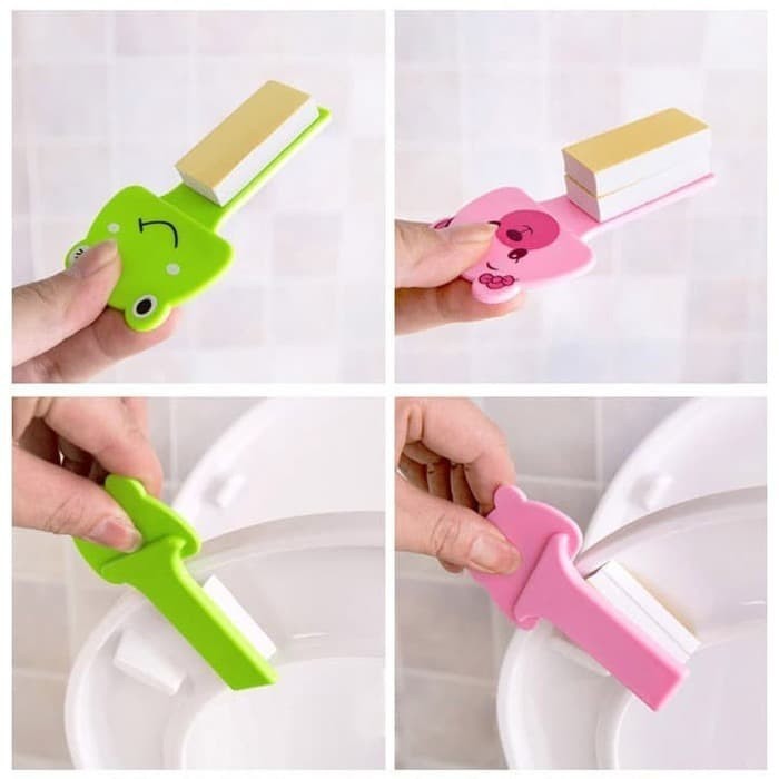 3 Pcs Pegangan Dudukan Kloset WC - Toilet Lid Handle