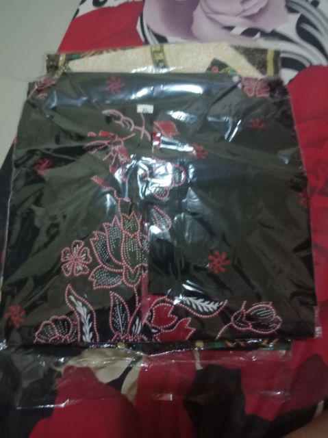 Atasan Batik Dolby Dolbi Dobby Doby Tenun Sutra Tulis Halus Katun Atbm Baron ,sarombit Atasan
