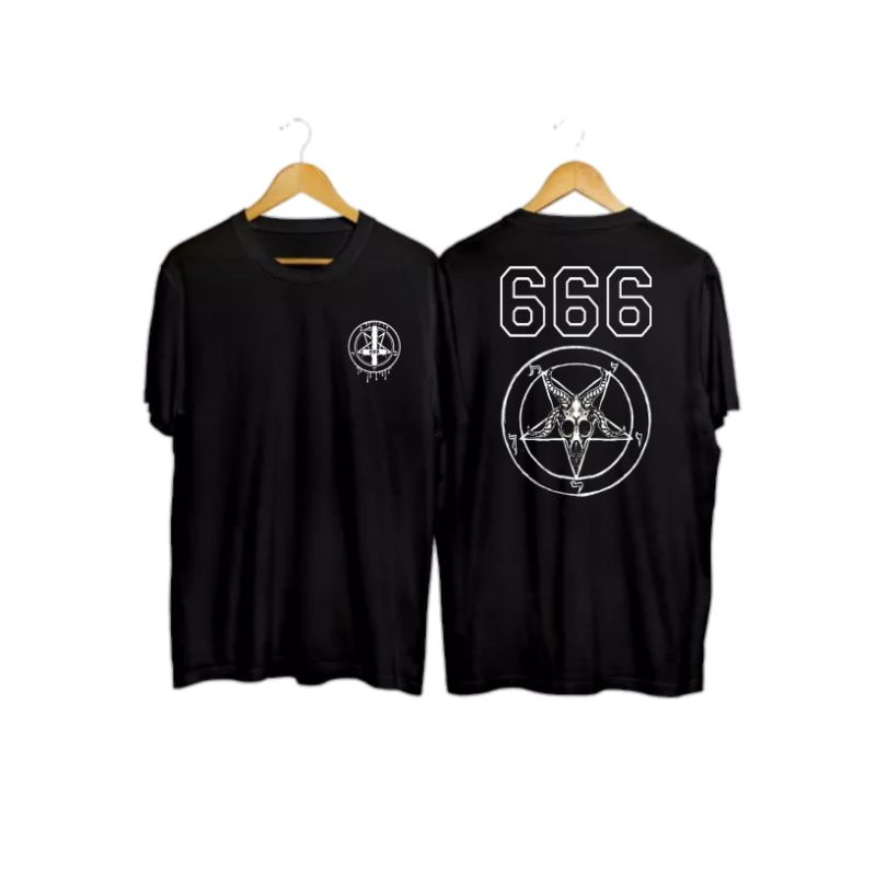 Kaos Tshirt satanic satan satanik original distro