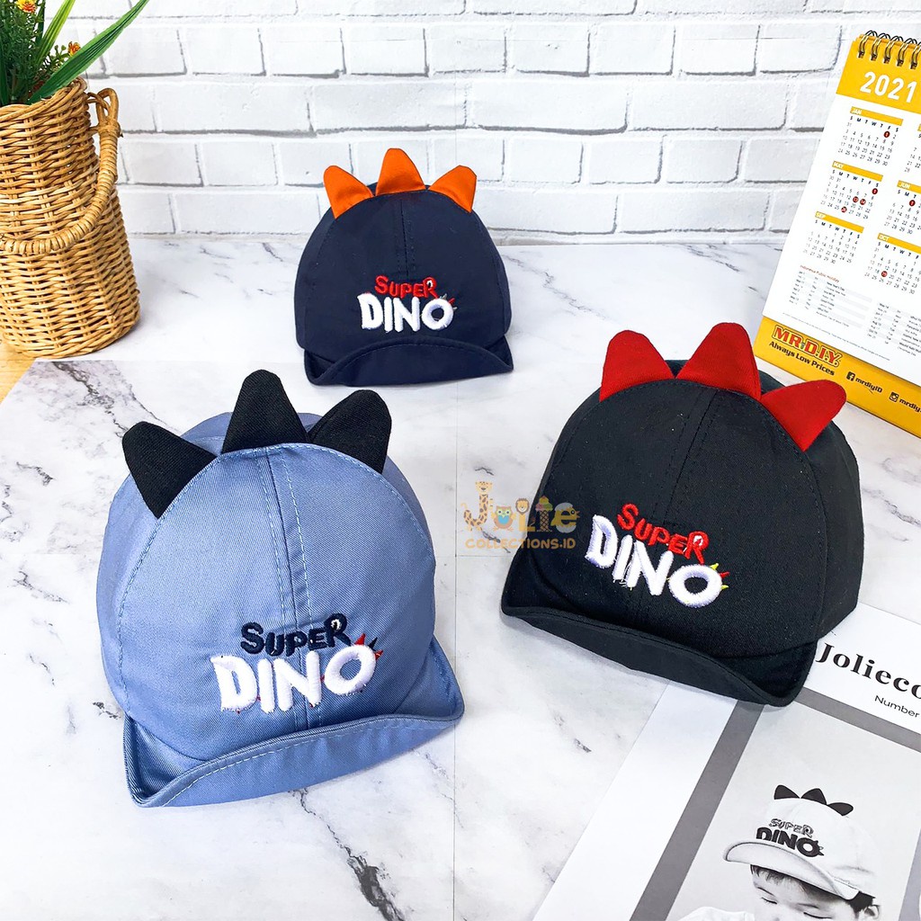 TOPI FASHION ANAK LAKI LAKI, TOPI BASEBALL ANAK LAKI LAKI, TOPI DINO SUPER LUCU