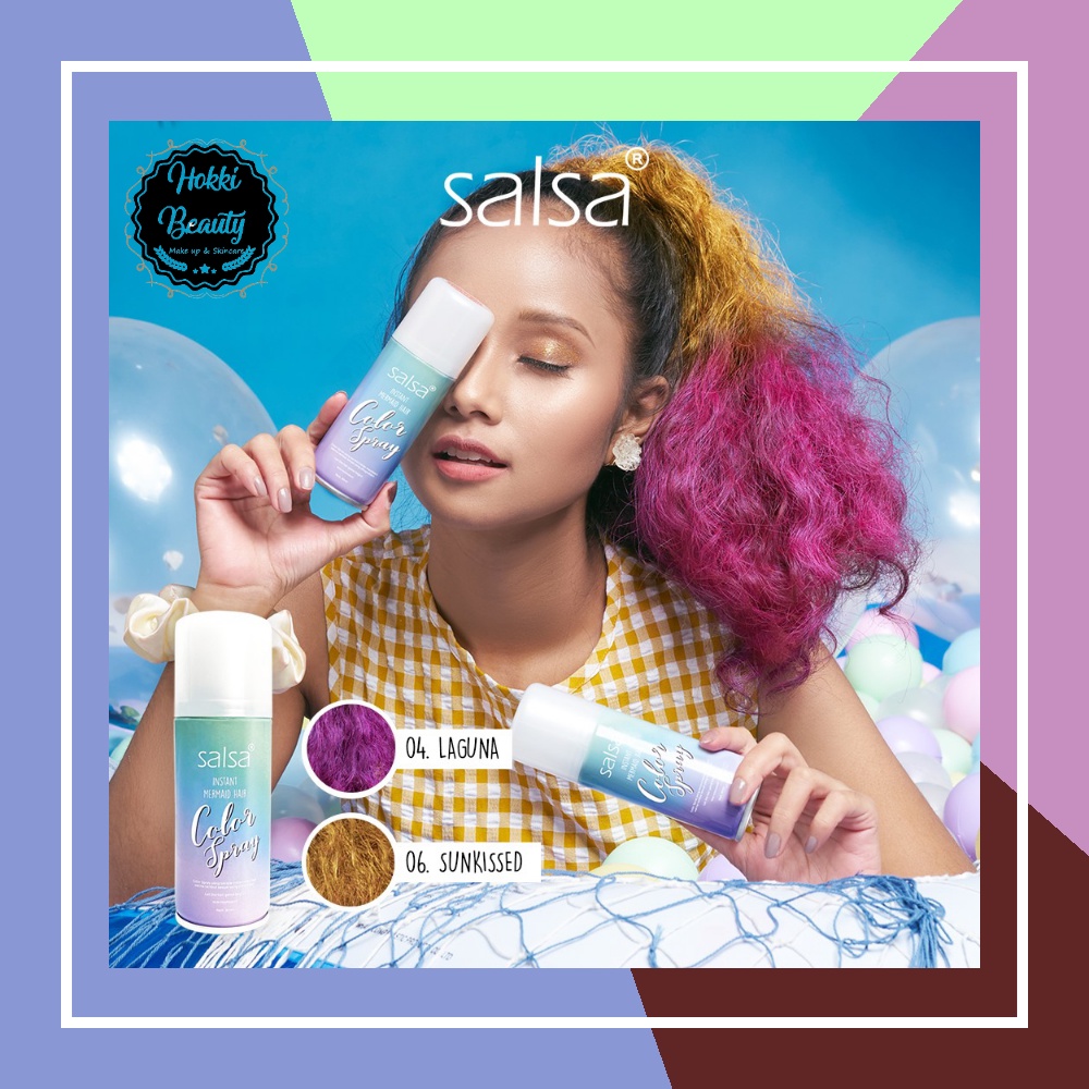 SALSA HAIR COLOR SPRAY | Semir rambut semprot