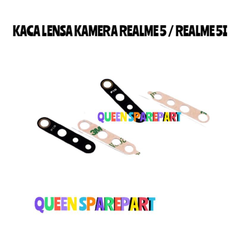 KACA KAMERA LENSA KAMERA BELAKANG REALME 5 REALME 5I REALME 5S