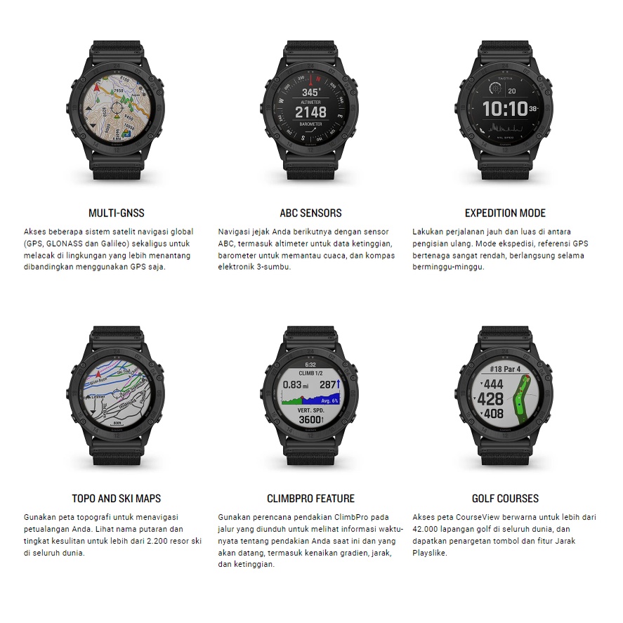 Garmin Tactix Delta Solar - Garansi Resmi TAM 2 Tahun