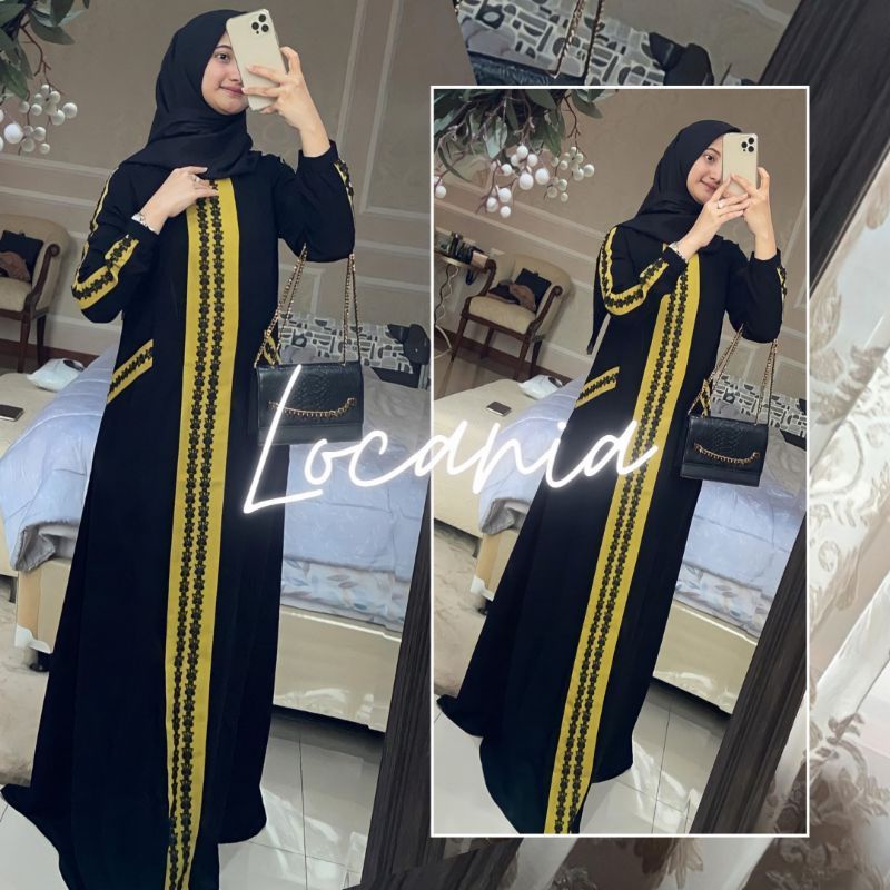 Referensi Kaleela Javina / Gamis Turkey Fatimaa Dress / Ataliaa Dress / Abaya Renda