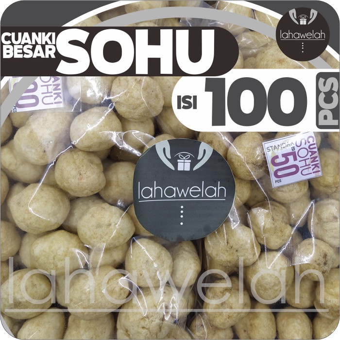 

100pcs SOHU (Cuanki Bulat Kering) Pelengkap Baso Aci - BARU