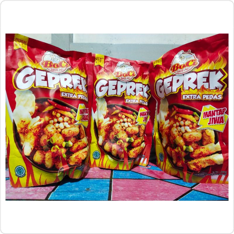 

BOCI(BASOACI)GEPREK EXTRA PEDAS