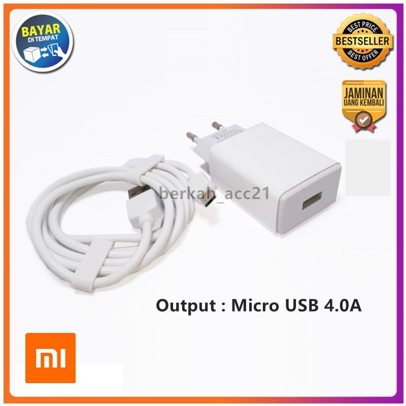CHARGER XIAOMI FAST CHARGING P-27 REDMI NOTE 5A REDMI 4X REDMI 5