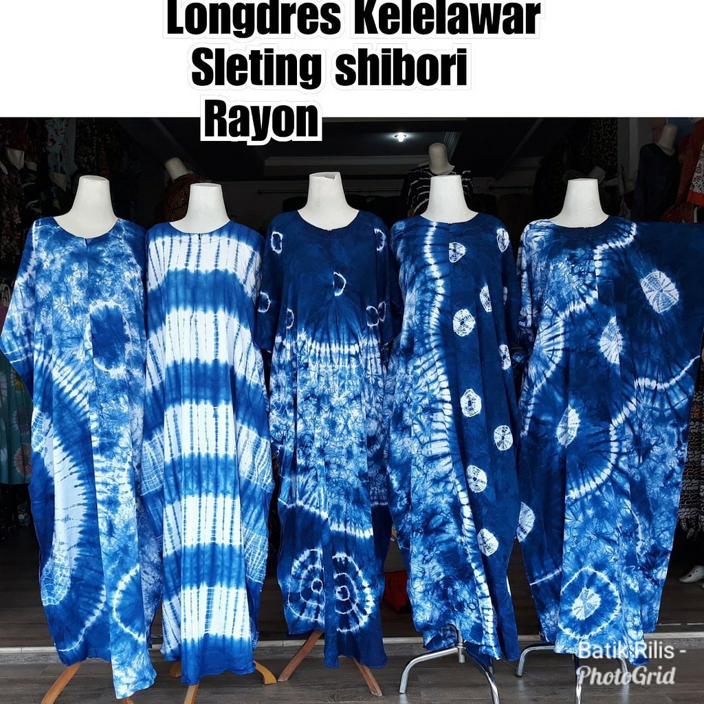 BAJU DASTER WANITA JUMBO PANJANG LOWO LENGAN PENDEK