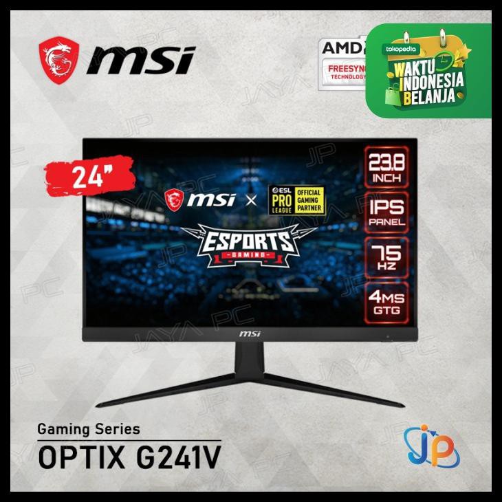 Monitor Msi Led Gaming Optix G241V - Full Hd 24" Inch