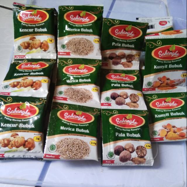 

Bumbu Bubuk Sahangko isi 5 Lusin
