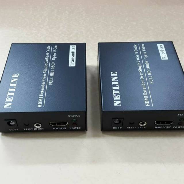 Netline HDMI Extender 200Meter Over Kabel Lan Caat5 / Cat6