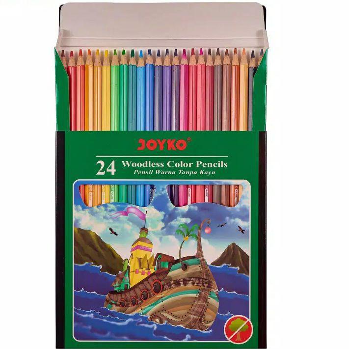 

ㅝF Pensil Warna Joyko 24 Warna HOT SALES 3590 ღ