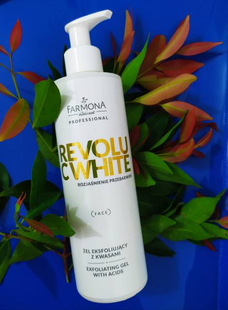peeling Gel Glowing Farmona Revolu C White Exfoliating Gel 280ml