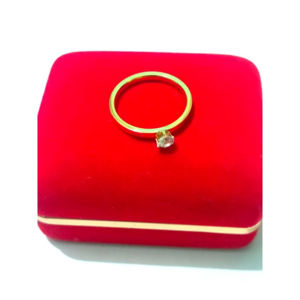 CINCIN EMAS WANITA FASHION ANTI KARAT