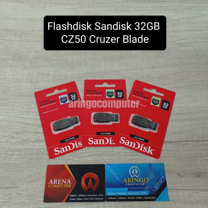 Flashdisk Sandisk 32GB CZ50 Cruzer Blade