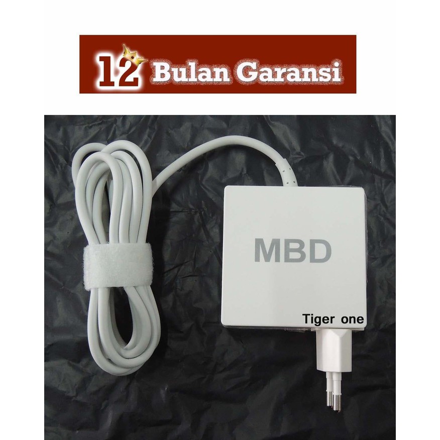 Charger Adaptor 65 Watt USB C  Cocok Untuk  Yoga Book C930 C930-13 ZA3S0136US ZA3S005 White