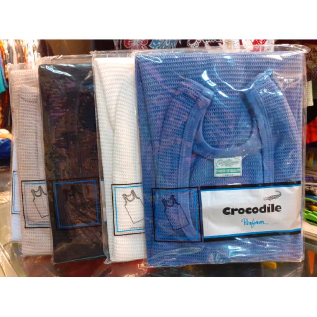 Kaus dalam singlet  jala/jaring CROCODILE