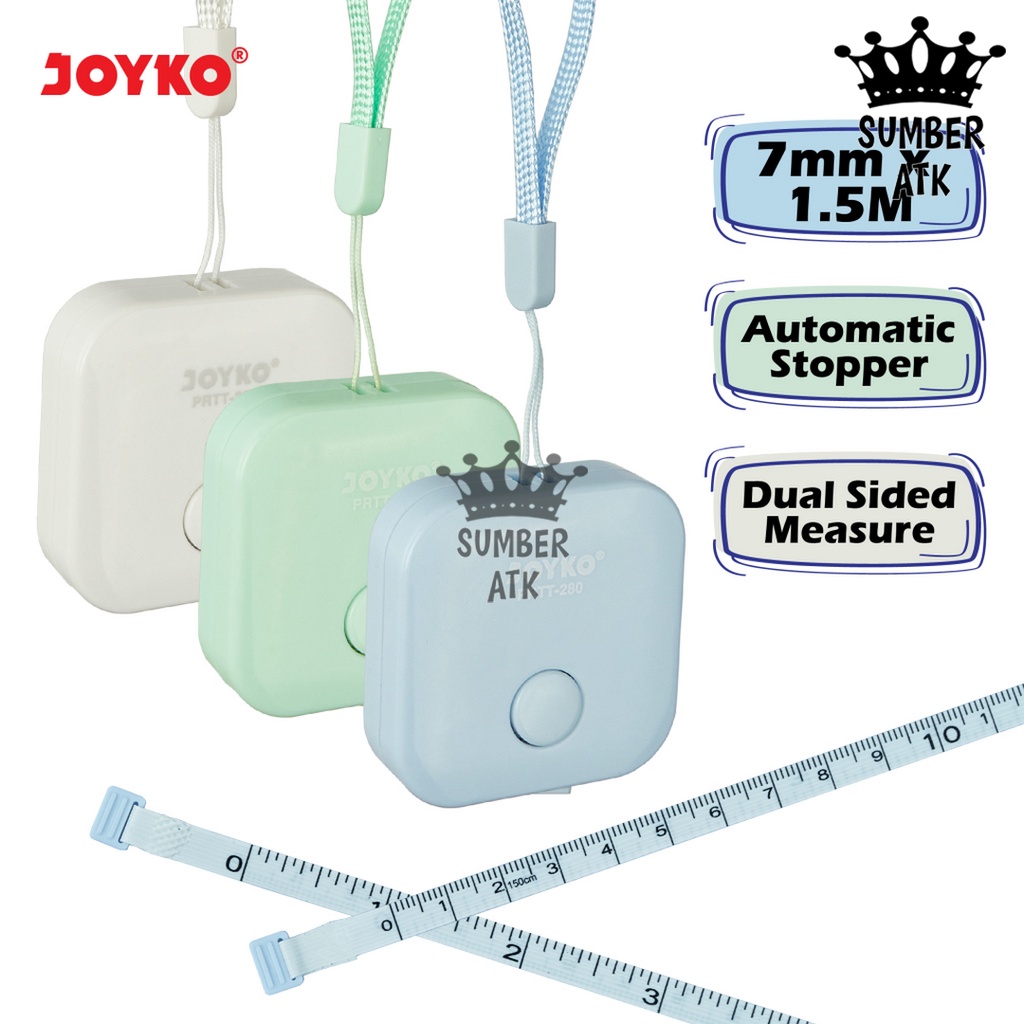 

Pocket Ruler Tailoring Tape Meteran Jahit Joyko PRTT-280 1.5 Meter