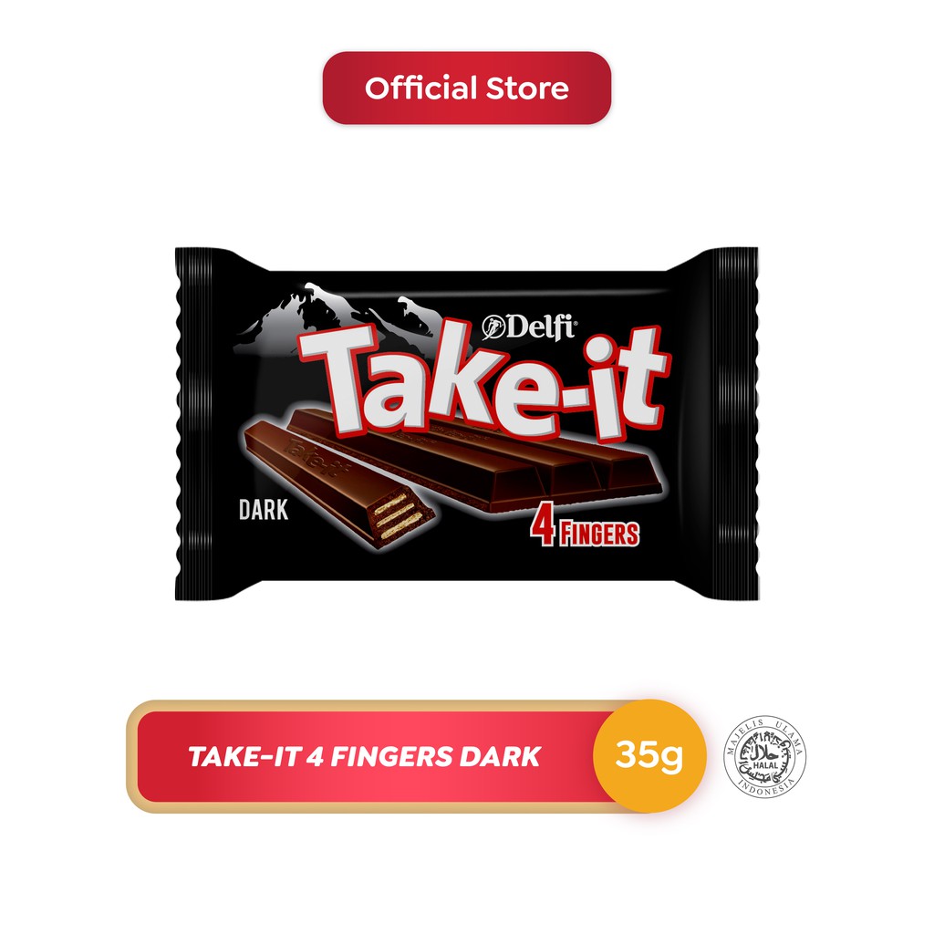 

Take It Wafer 4 Fingers Dark 35 g