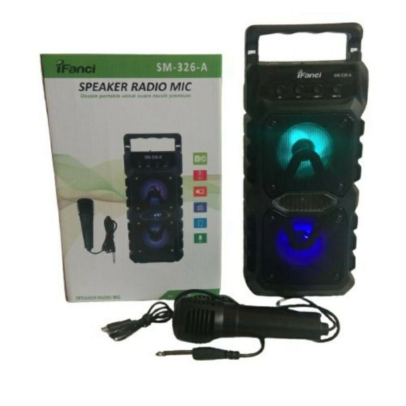 Speaker Radio Mic Ifanci SM-326A