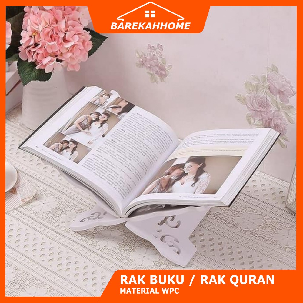 Rekal Alquran / Tempat Baca ALquran / Rak Alquran Tatakan Ngaji / Tempat Taroh Alquran / Rak Buku