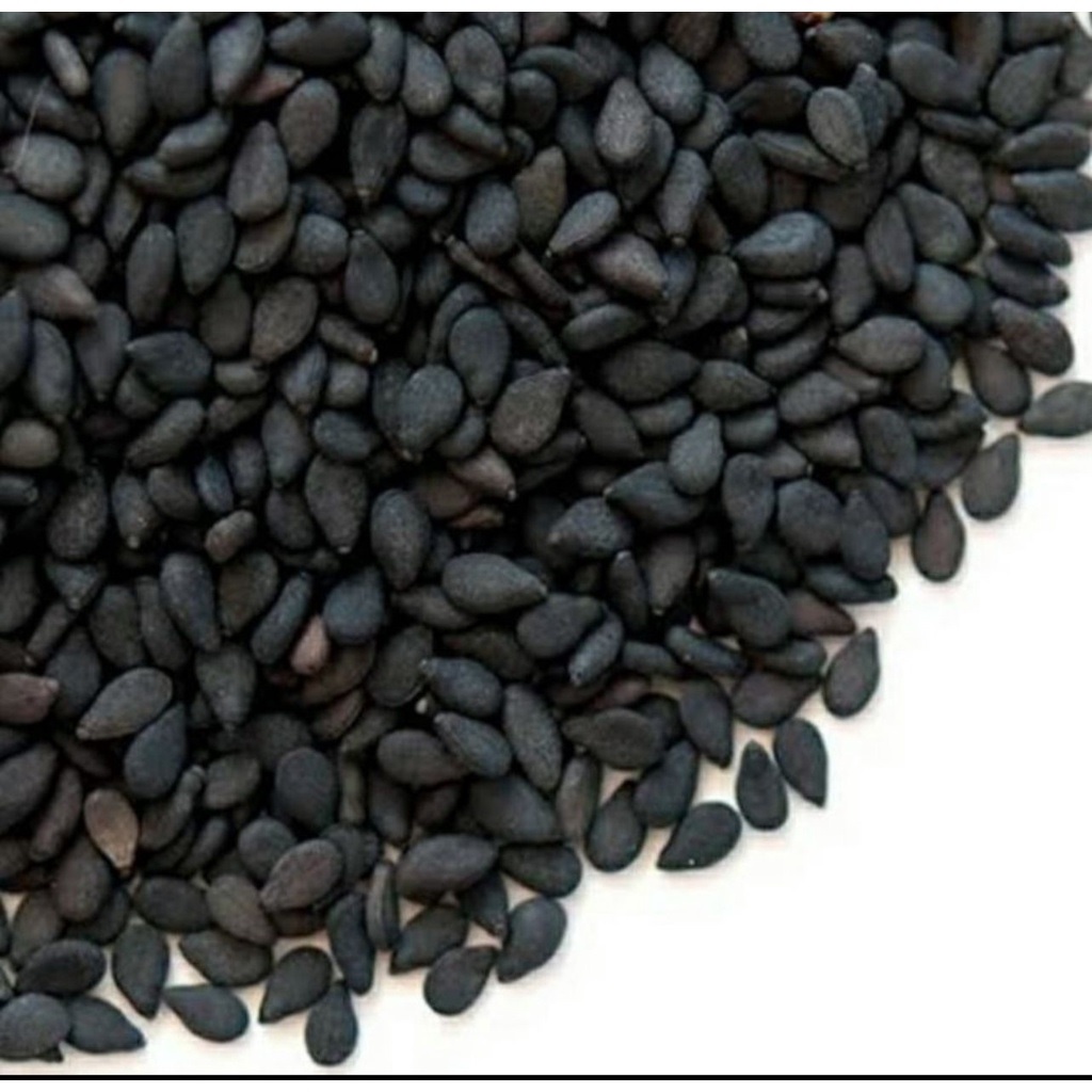 Premium Quality Black Sesame Seeds - Wijen Hitam Repack 100gram