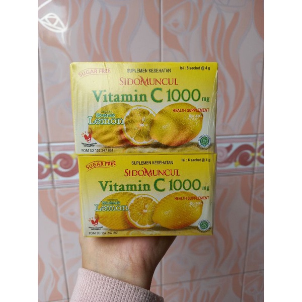 

Vitamin C1000 rasa lemon