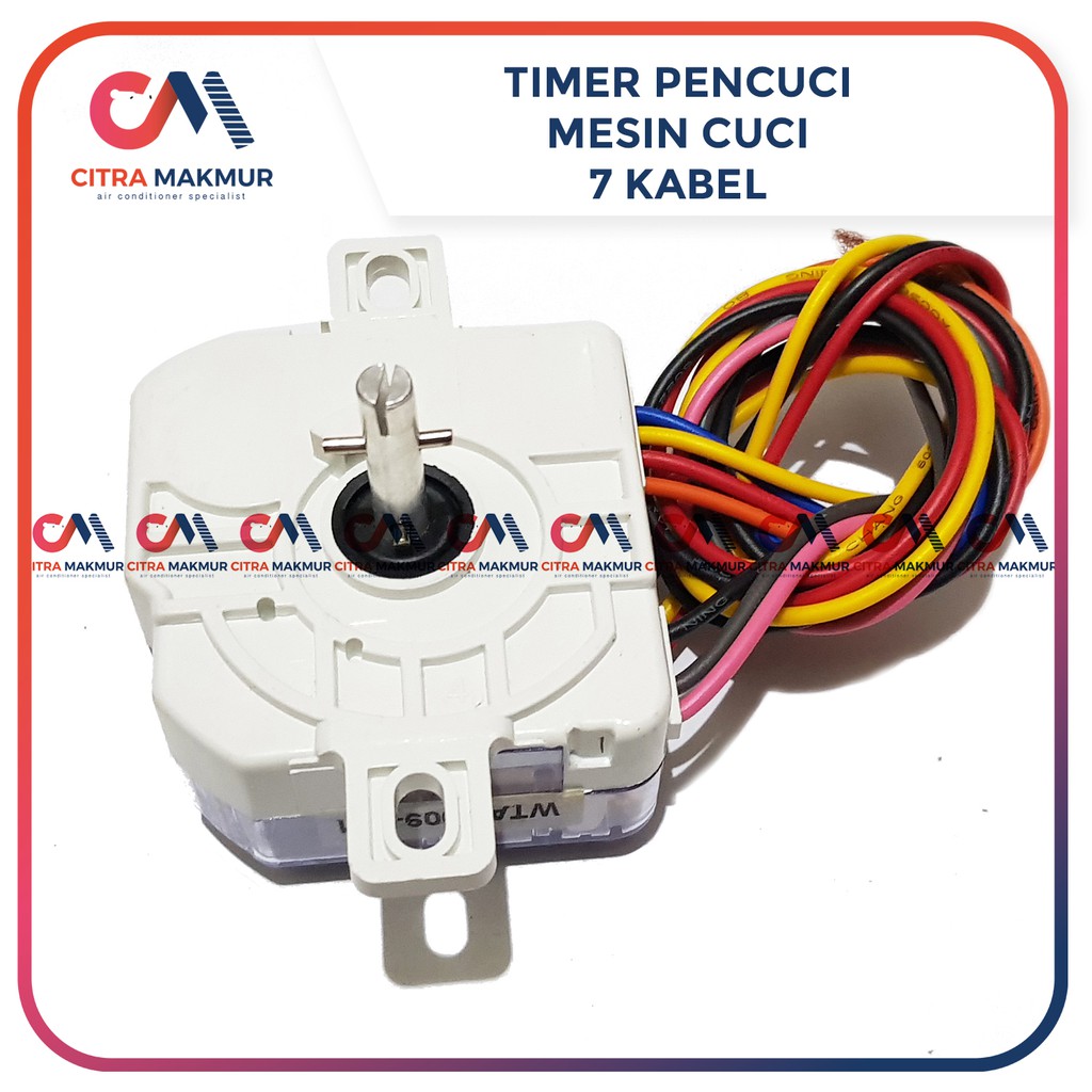 Timer Pencuci 7 Kabel  4 &amp; 3 Wash Mesin Cuci Semua merk Aqua Denpo