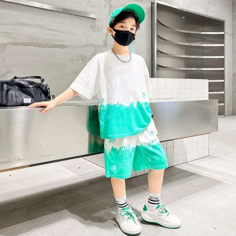 JOSH SET BAJU SETELAN CASUAL DAILY ANAK REMAJA COWOK FASHION KOREA IMPORT SPORT